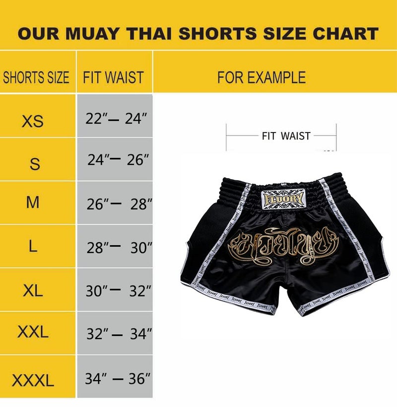 FLUORY Muay Thai Fight Shorts,MMA Shorts Clothing Training Cage Fighting Grappling Martial Arts Kickboxing Shorts Clothing - Image 5